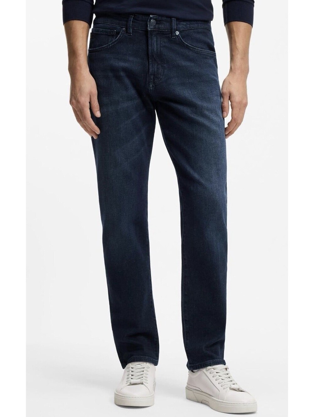 BOSS Re Maine Bo Surprise Soft Motion Jeans Men’s 31x32 Dark Blue NWT